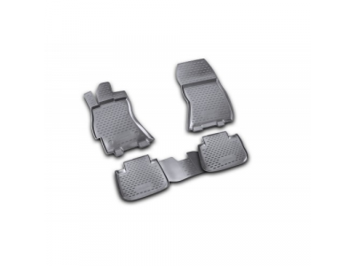 Коврики в салон SUBARU Legacy 01/2010->, 4 шт. (полиуретан) от ELEMENT Коврики в салон SUBARU Legacy 01/2010->, 4 шт. (полиуретан)