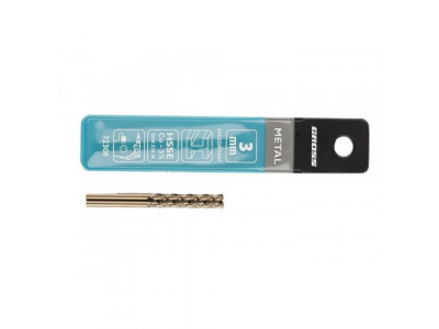 Сверло спиральное по металлу, 3,0 мм, HSS-Co, 2шт. GROSS