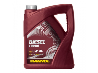 MANNOL Diesel Turbo 5W-40 5L от MANNOL MANNOL Diesel Turbo 5W-40 5L